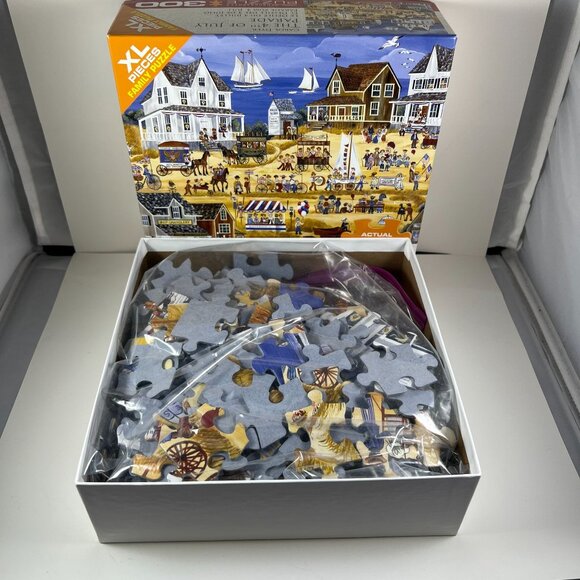 Eurographics The 4th Of July Parade 300-Piece XL Family Puzzle - Picture 2 of 3
